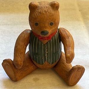 Department 56 1983 Ted D. Bear Jointed Arms Legs Ornament